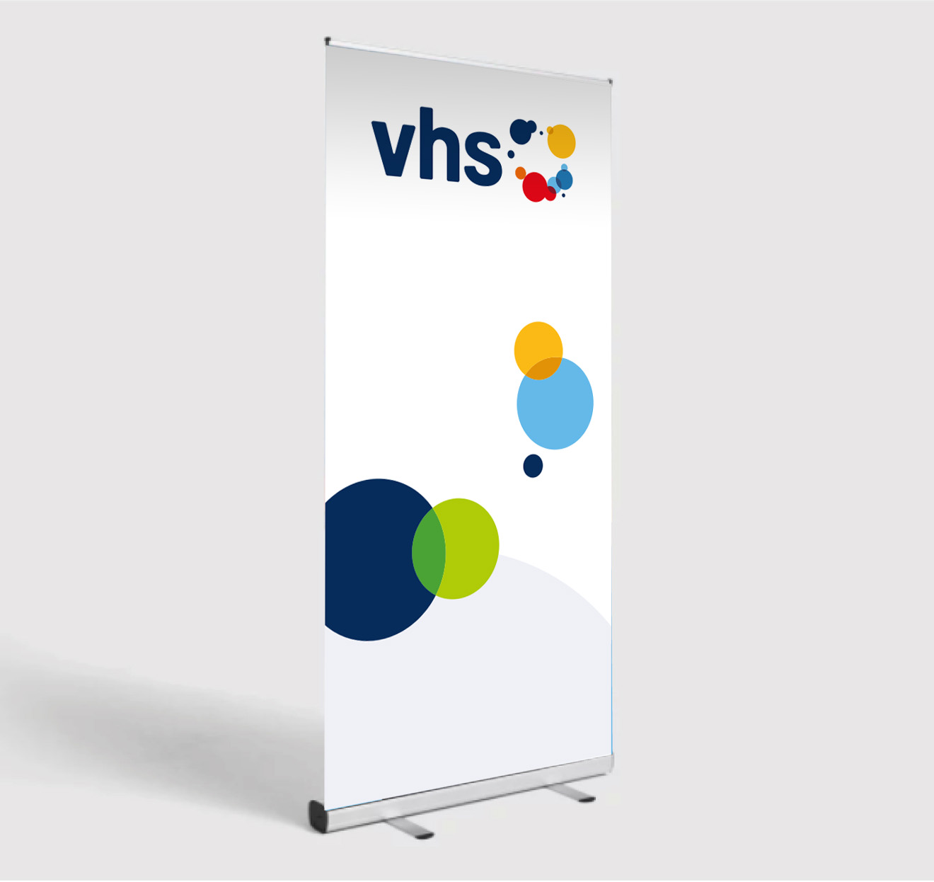 Roll-up vhs individuell gestaltet (100x200 cm)