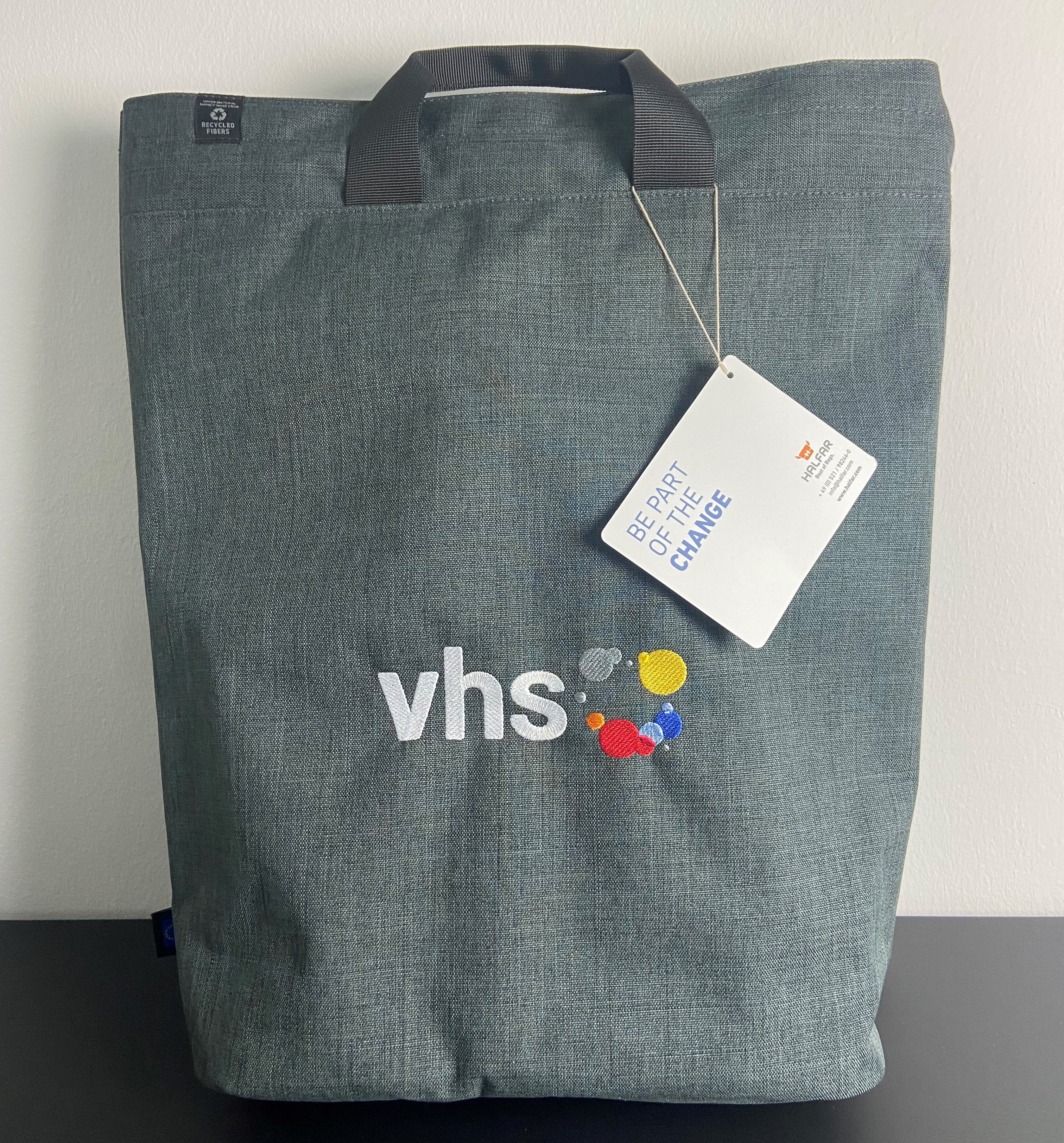 Laptop Rucksack - schwarz meliert