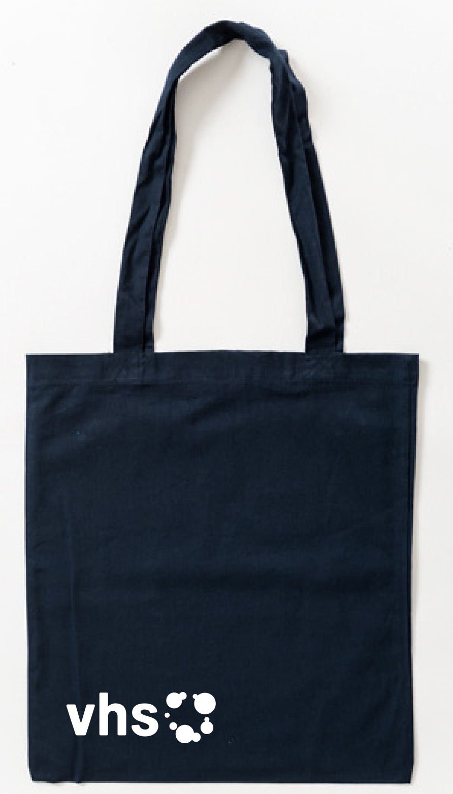 B-vhs21n-432875d017b0598db7 Baumwolltasche dunkelblau, lange Henkel