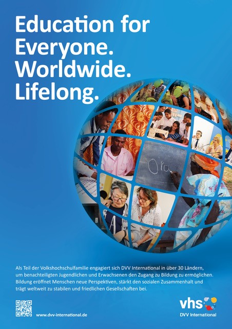 Posterset A1 - DVV International „Education for everyone. Worldwide. Lifelong.”