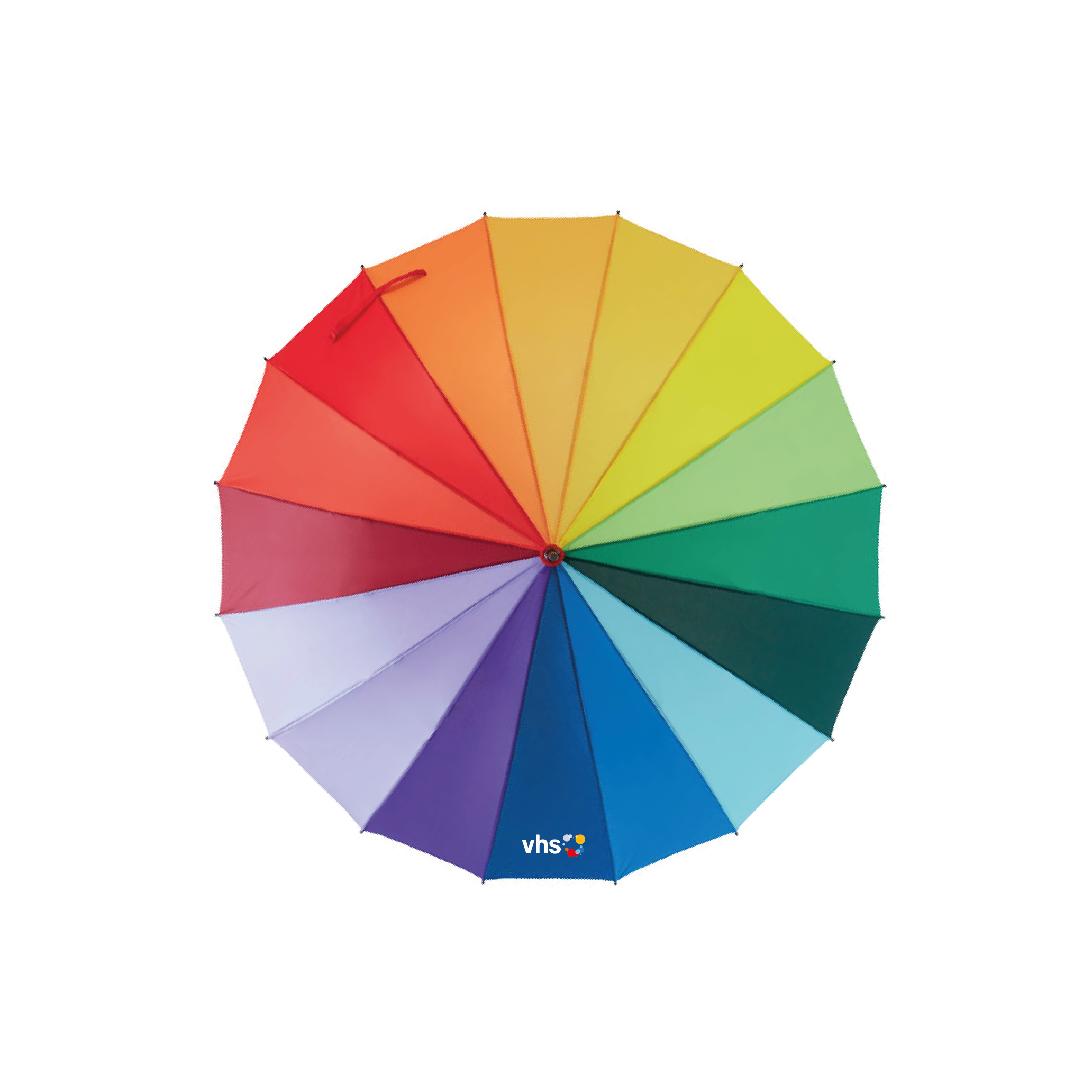 Regenschirm Bowbrella Regenbogen