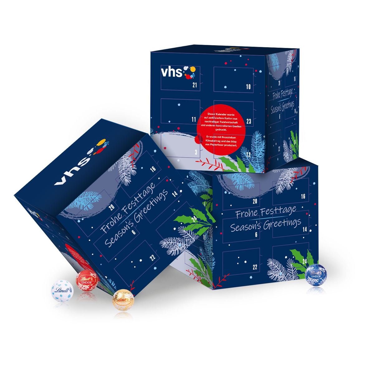 Adventskalender Cube Organic Adventskalender Cube Organic