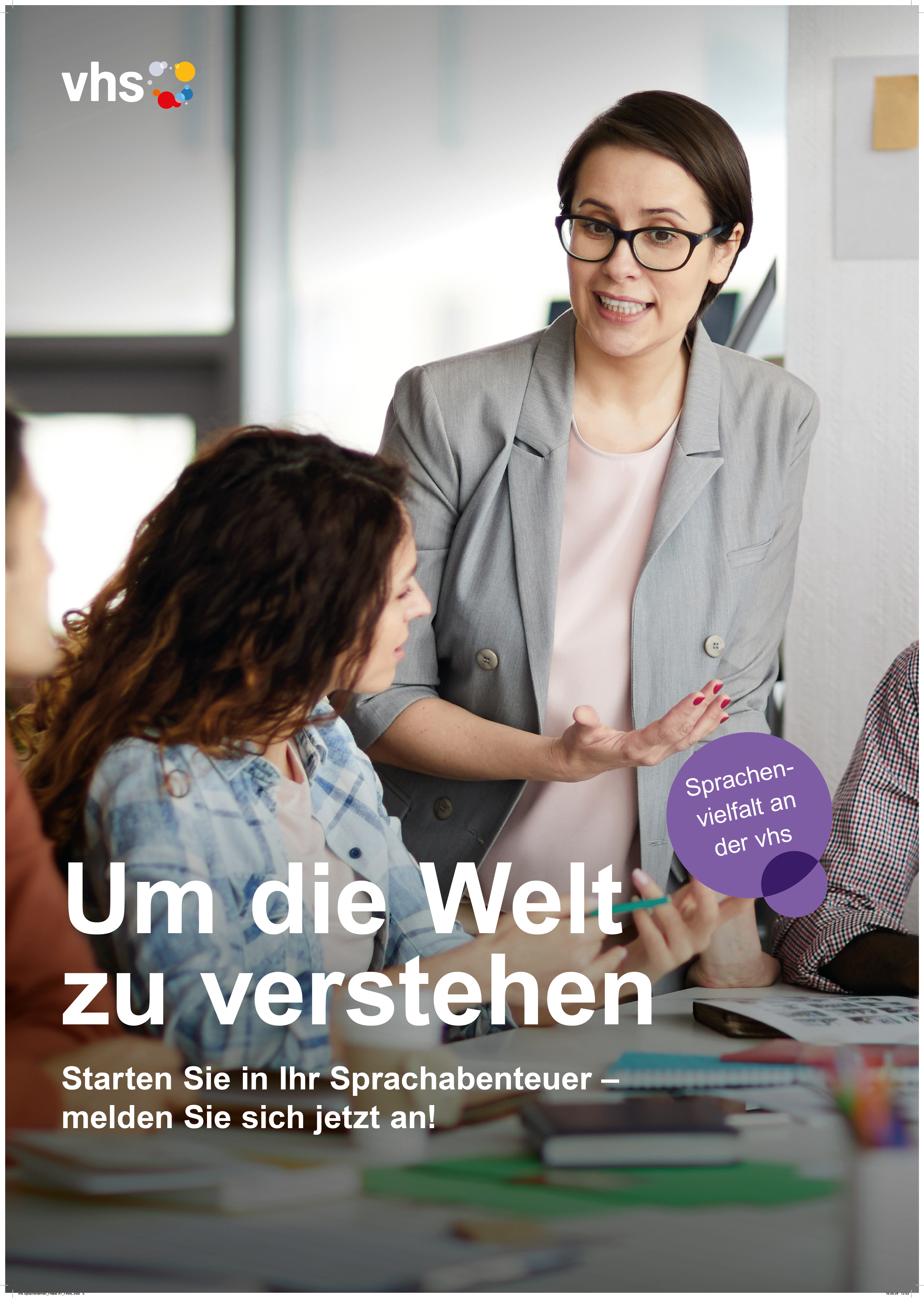 Poster Motiv "Unterricht"