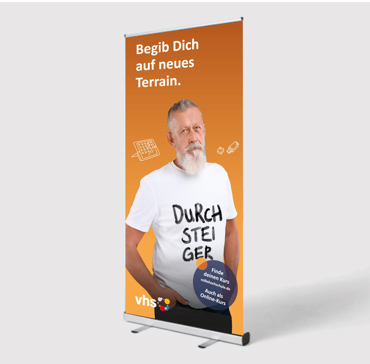 Roll-Up Durchsteiger