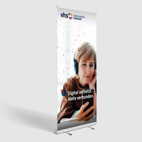 Roll-Up Vernetzung Motiv 2