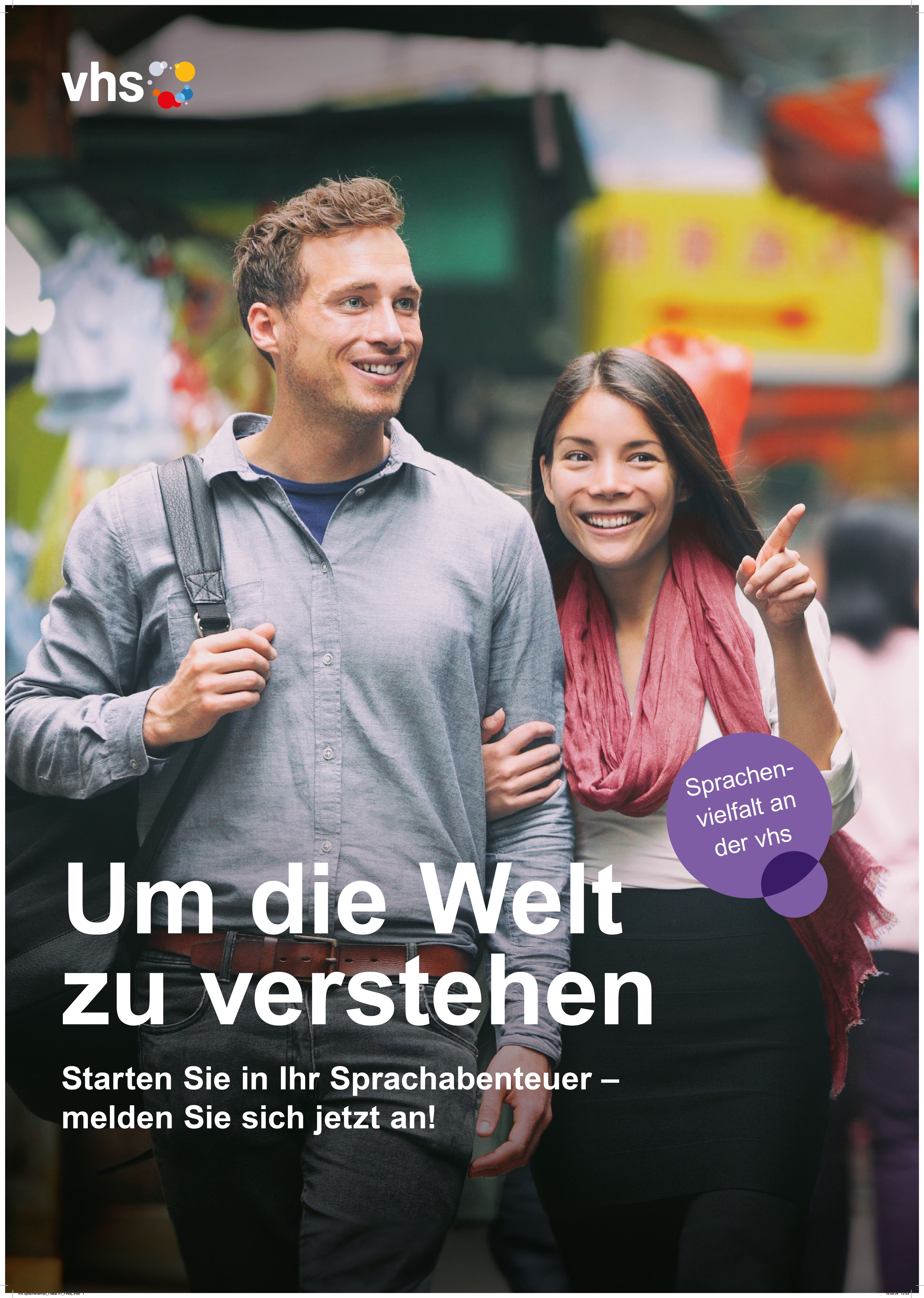 Poster Motiv "Markt"