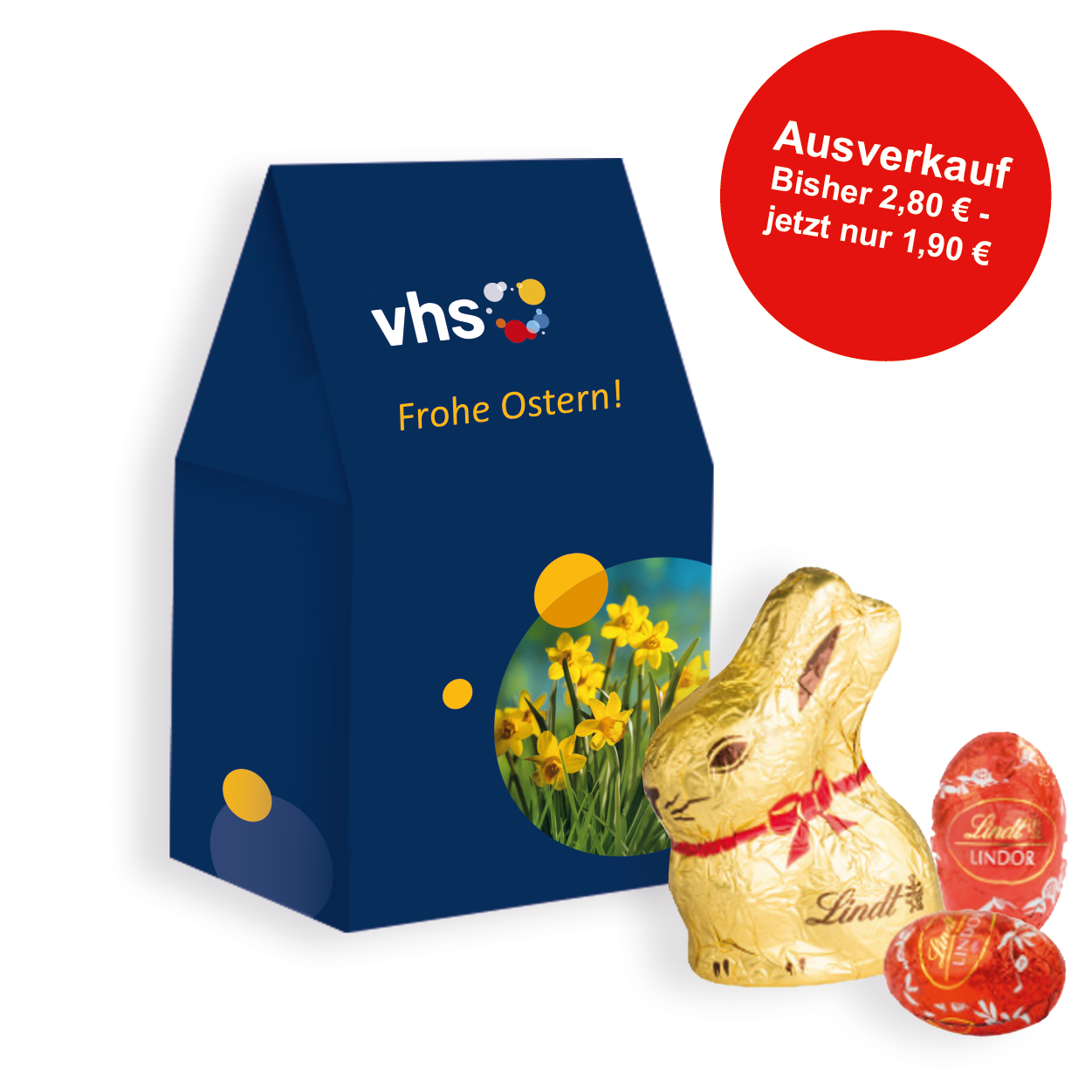 Osterbox mit Lindt Schokolade