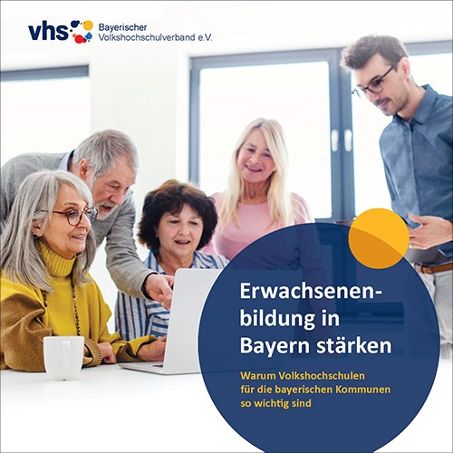 Imagebroschüre „Erwachsenenbildung in Bayern stärken"